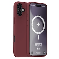 Apple Uyumlu iPhone Buff 16 Plus Magsafe Rubber Fit Silikon Kılıf Plum Apple Uyumlu iPhone Buff 16 Plus Magsafe Rubber Fit Silikon Kılıf Plum