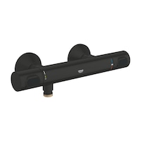 Grohe Grohtherm 500 Termostatik Duş Bataryası - 347932430 Siyah Grohe Grohtherm 500 Termostatik Duş Bataryası - 347932430 Siyah
