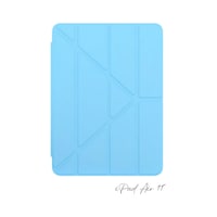 Apple Uyumlu iPad Air 11 İnç 6. Nesil Kalem Bölmeli Akıllı Trifolding Tablet Kılıfı