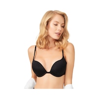 Cottonhill Lol Up Push Up Balenli Siyah Sütyen Siyah Cottonhill Lol Up Push Up Balenli Siyah Sütyen Siyah