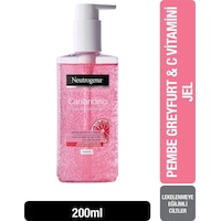 Neutrogena Pembe Greyfurt & C Vitamini Canlandırıcı Yüz Temizleme Jeli 200 ML Neutrogena Pembe Greyfurt & C Vitamini Canlandırıcı Yüz Temizleme Jeli 200 ML