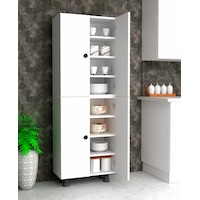Manas Tamamı Mdf 8 Raflı Çok Amaçlı Mutfak Ayakkabılık Dolap 70cm Beyaz Manas Tamamı Mdf 8 Raflı Çok Amaçlı Mutfak Ayakkabılık Dolap 70cm Beyaz