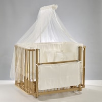 Meltem Kids Bambino Sallanır Ahşap Anne Yanı Beşik 70x110 cm (naturel-ekru) Ekru Meltem Kids Bambino Sallanır Ahşap Anne Yanı Beşik 70x110 cm (naturel-ekru) Ekru
