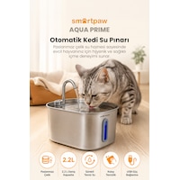 Smartpaw Aqua Prime Kedi Su Pınarı Distribütör Garantili Smartpaw Aqua Prime Kedi Su Pınarı Distribütör Garantili