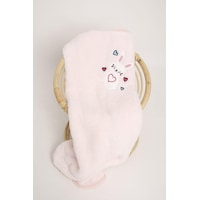 Evlen Home Nakışlı Bebek Battaniyesi Yumuşak Wellsoft Peluş 90x100cm Çocuk Yenidoğan Pudra Evlen Home Nakışlı Bebek Battaniyesi Yumuşak Wellsoft Peluş 90x100cm Çocuk Yenidoğan Pudra