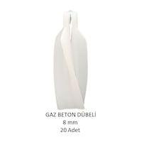 Gaz Beton Ytong Dübeli 8 Mm 20 Adet Gaz Beton Ytong Dübeli 8 Mm 20 Adet