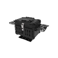 45 Litre Universal Alüminyum Premium Motosiklet Çantası Siyah 45 Litre Universal Alüminyum Premium Motosiklet Çantası Siyah