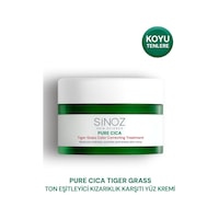 Sinoz Pure Cica Tiger Grass Ton Eşitleyici Yoğun Onarıcı ve Yatıştırıcı Yüz Kremi 15 ML Sinoz Pure Cica Tiger Grass Ton Eşitleyici Yoğun Onarıcı ve Yatıştırıcı Yüz Kremi 15 ML
