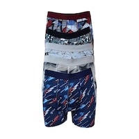 Tutku Erkek Desenli Likralı Pamuklu Boxer 5Li Paket 001 Tutku Erkek Desenli Likralı Pamuklu Boxer 5Li Paket 001