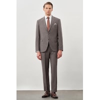 İmza Koyu Vizon Kendinden Desenli Bez Ayağı Mono Yaka Tam Astar Çift Yırtmaç 2 Düğme 6 Drop Comfort Fit Classic Takım Elbise 1001245162 Koyu Vizon İmza Koyu Vizon Kendinden Desenli Bez Ayağı Mono Yaka Tam Astar Çift Yırtmaç 2 Düğme 6 Drop Comfort Fit Classic Takım Elbise 1001245162 Koyu Vizon