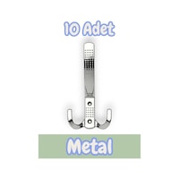 Noktalı Portmanto Vestiyer Duvar Dolap Elbise Askısı Krom Metal Mobilya Kapı Askılığı Askılık 10 Adet Krom Noktalı Portmanto Vestiyer Duvar Dolap Elbise Askısı Krom Metal Mobilya Kapı Askılığı Askılık 10 Adet Krom