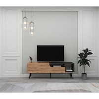 Arnetti Alba Kapaklı Tv Ünitesi Atlantik Çam Antrasit Arnetti Alba Kapaklı Tv Ünitesi Atlantik Çam Antrasit