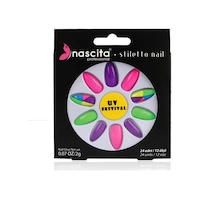 Nascita Stiletto Takma Tırnak Neon Desing Nascita Stiletto Takma Tırnak Neon Desing