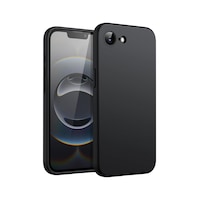 Fibaks iPhone 16e/17e Uyumlu Kılıf Kadife Lansman Soft Yumuşak Liquid Silikon Kamera Korumalı Kapak Siyah Fibaks iPhone 16e/17e Uyumlu Kılıf Kadife Lansman Soft Yumuşak Liquid Silikon Kamera Korumalı Kapak Siyah