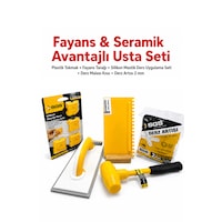 Derz Artısı Seti Seramik Fayans Avantajlı Paket 3mm Derz Artısı+derz Çekme Aparatı+derz Malası+fayans Tarağı+tokmak Derz Artısı Seti Seramik Fayans Avantajlı Paket 3mm Derz Artısı+derz Çekme Aparatı+derz Malası+fayans Tarağı+tokmak
