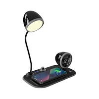 S-link Sl-cw21 Siyah Telefon Uyumlu Fast Şarj 15w Ayarlanabilir Led Işıklı Masa Lambası S-link Sl-cw21 Siyah Telefon Uyumlu Fast Şarj 15w Ayarlanabilir Led Işıklı Masa Lambası