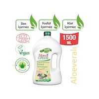 Mom's Green Aloevera Bitkisel Bulaşık Temizleyici 1500 ML Mom's Green Aloevera Bitkisel Bulaşık Temizleyici 1500 ML
