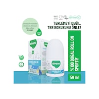 Siveno Sportif Vegan Unisex Roll-On Deodorant 50 ML Siveno Sportif Vegan Unisex Roll-On Deodorant 50 ML