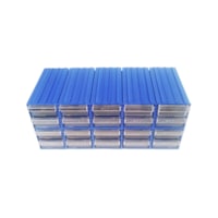 Sembol 300 Plastik Çekmeceli Kutu 4,6X11,7X2,4 Cm (20 Çekmeceli) Sembol 300 Plastik Çekmeceli Kutu 4,6X11,7X2,4 Cm (20 Çekmeceli)