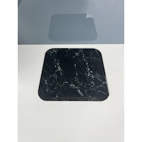 22x22cm - Siyah Mermer, Cam Kesme Tahtası - Sunumluk Siyah Mermer 22x22cm - Siyah Mermer, Cam Kesme Tahtası - Sunumluk Siyah Mermer
