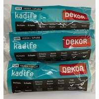 Dekor Kadife Parmak Rulo Yedeği 3 Adet 1079 Dekor Kadife Parmak Rulo Yedeği 3 Adet 1079