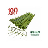 Zenith Kablo Bağı Yeşil 4.8x300 Cırt Kelepçe 100 Adet Zenith Kablo Bağı Yeşil 4.8x300 Cırt Kelepçe 100 Adet