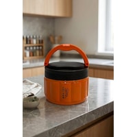 Cooker Leopar 1,1 Litre Yemek Termosu Yk1854 Turuncu Cooker Leopar 1,1 Litre Yemek Termosu Yk1854 Turuncu