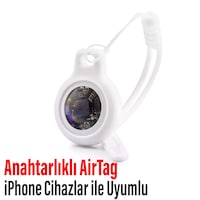 Apple Uyumlu iPhone Airtag Kayıp Önleyici Cihaz Gps Beyaz Apple Uyumlu iPhone Airtag Kayıp Önleyici Cihaz Gps Beyaz