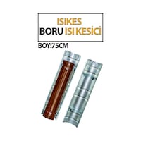 Isı Kesici Levha Soba Borusu Isı Dağılımı İçin 3 Adet Isıkes 75 Cm Uzunluğundadır. Isı Kesici Levha Soba Borusu Isı Dağılımı İçin 3 Adet Isıkes 75 Cm Uzunluğundadır.