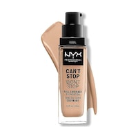 NYX Professional Makeup Can't Stop Won't Stop Full Coverage Foundation 07 Natural 30 ML NYX Professional Makeup Can't Stop Won't Stop Full Coverage Foundation 07 Natural 30 ML