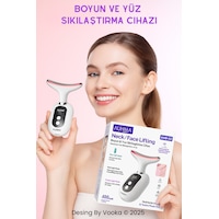 Boyun Ve Yüz Masaj Aleti , Cilt Sıkılaştırıcı, Led Işıklı, Taşınabilir Şarjlı Boyun Ve Yüz Masaj Aleti , Cilt Sıkılaştırıcı, Led Işıklı, Taşınabilir Şarjlı