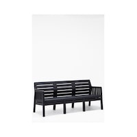 Lara 3'lü Koltuk Mindersiz Balkon&teras Bahçe Koltuk / Antrasit Lara 3'lü Koltuk Mindersiz Balkon&teras Bahçe Koltuk / Antrasit