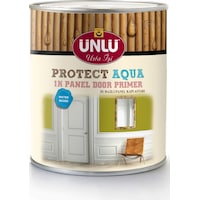 Ünlü Protect Aqua Su Bazlı 1K Panel Kapı Astarı Beyaz 0,9L Ünlü Protect Aqua Su Bazlı 1K Panel Kapı Astarı Beyaz 0,9L