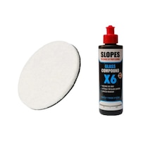 Slopes X6 Cam Pastası 250 Ml Ve Spta Cam Keçesi 130 Mm Set Slopes X6 Cam Pastası 250 Ml Ve Spta Cam Keçesi 130 Mm Set