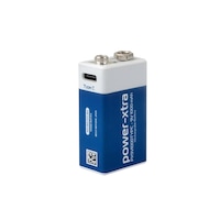 Power-xtra Px9v1000typc - 9v - 1000 Mah Şarjlı Pil - Type C Power-xtra Px9v1000typc - 9v - 1000 Mah Şarjlı Pil - Type C