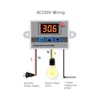 Xh W3002 220V Dijital Termostat Sıcaklık Kontrol Cihazı1500W Xh W3002 220V Dijital Termostat Sıcaklık Kontrol Cihazı1500W