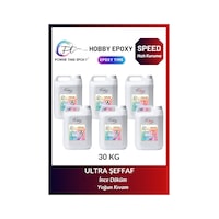 30 Kg Hobi Epoksi Speed/ Hızlı Kuruma/ Şeffaf Epoksi Reçine Ince Döküm 30 Kg Hobi Epoksi Speed/ Hızlı Kuruma/ Şeffaf Epoksi Reçine Ince Döküm