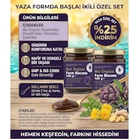 2 X 420 Gr Mor Enginar Form Macunu - Karahindiba & Zencefilli Doğal Bitki Karışımı 2 X 420 Gr Mor Enginar Form Macunu - Karahindiba & Zencefilli Doğal Bitki Karışımı