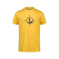 2as Alex Baskılı Erkek Sıfır Yaka T-shirt Sarı 2as Alex Baskılı Erkek Sıfır Yaka T-shirt Sarı