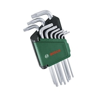 Bosch Alyan Anahtar Takımı Torx 9 Parça Bosch Alyan Anahtar Takımı Torx 9 Parça
