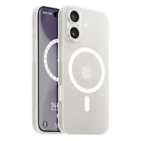 Apple Uyumlu iPhone Buff 16 Plus Magsafe Slimfy Kılıf White Apple Uyumlu iPhone Buff 16 Plus Magsafe Slimfy Kılıf White