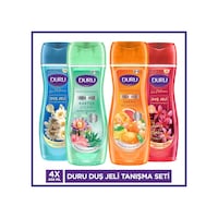 Duru Kaktüs, Jasmin Amber, Enerji Bombası, Lotus Duş Jeli Tanışma Seti 4x450ml Diğer Duru Kaktüs, Jasmin Amber, Enerji Bombası, Lotus Duş Jeli Tanışma Seti 4x450ml Diğer