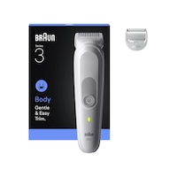 Braun Vücut Tıraş Makinesi Series 3, +2 Aksesuar, Su Geçirmez, Bg3500 8 Saat