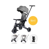 Merkür Bebe Hawk Üç Tekerlekli Bebek Ve Çocuk Bisikleti Gri Gri Merkür Bebe Hawk Üç Tekerlekli Bebek Ve Çocuk Bisikleti Gri Gri