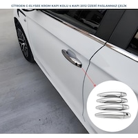 Ebal Otomotiv Citroen C-Elysee Krom Kapı Kolu 4 kapı 2012 Üzeri P. ÇELİK Ebal Otomotiv Citroen C-Elysee Krom Kapı Kolu 4 kapı 2012 Üzeri P. ÇELİK