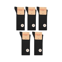 Ozzy Socks Kışlık Erkek Lambswool Yünlü Uyku Çorabı Soft Touch 5 Çift Siyah Ozzy Socks Kışlık Erkek Lambswool Yünlü Uyku Çorabı Soft Touch 5 Çift Siyah