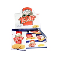 Today Caramel Waffle 22 Gr. 24 Adet (1 Kutu) Today Caramel Waffle 22 Gr. 24 Adet (1 Kutu)