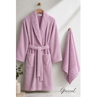 Layla 2 Parça Bornoz Seti Soft Unisex Bornoz Bornoz Erkek Bornoz Kadın Bornoz Hediyelik Sabahlık Çeyiz Pudra Layla 2 Parça Bornoz Seti Soft Unisex Bornoz Bornoz Erkek Bornoz Kadın Bornoz Hediyelik Sabahlık Çeyiz Pudra