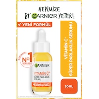 Garnier Vitamin C+ Süper Parlaklık Serumu (Niasinamid, Salisilik, Melasyl) 30 ML Garnier Vitamin C+ Süper Parlaklık Serumu (Niasinamid, Salisilik, Melasyl) 30 ML