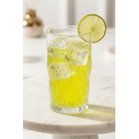 Lav Keops Cam Meşrubat Bardağı 6'lı 460 ml (Büyük Su/Kokteyl/Soğuk Kahve Bardağı )